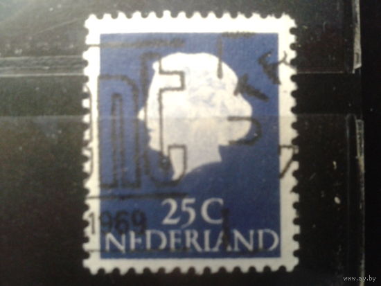Нидерланды 1953 Королева Юлиана 25с