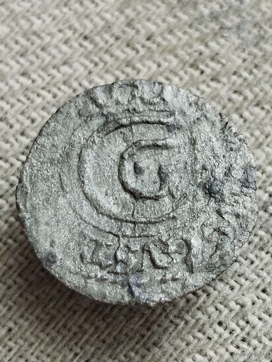 Распродажа - солидус (без даты)1654 - 1660,Ливония,Шведская оккупация Риги,Карл X