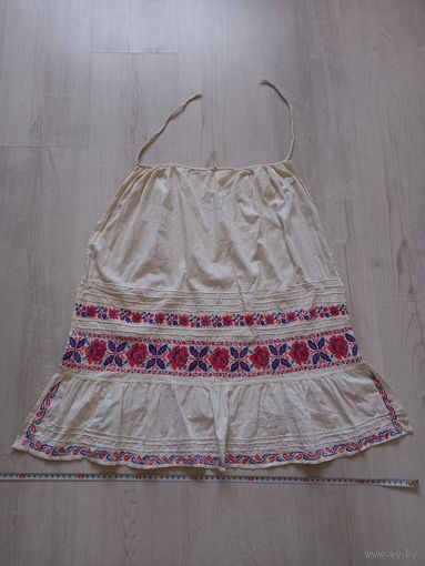 Фартук, передник вышитый старинный