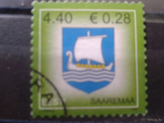 Эстония 2007 Герб Сааремяа