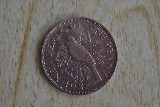 Новая Зеландия 1 пенни 1958