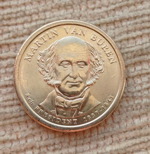 Werty71 США 1 доллар 2008 D 8-й Президент США Мартин Ван Бюрен 1837-1841