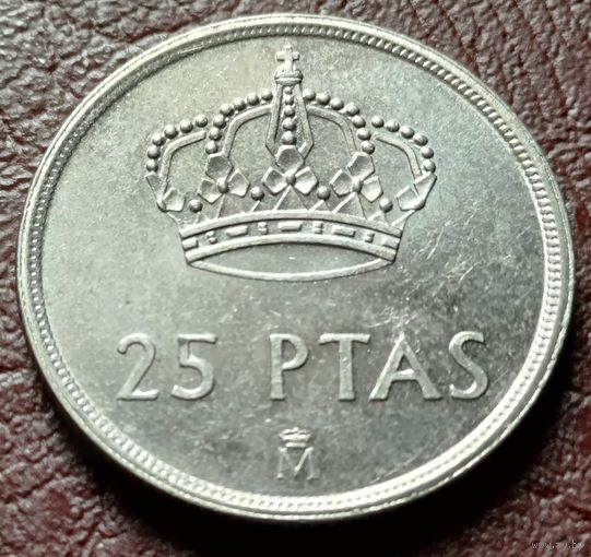 Испания 25 песет, 1982    ( 1-12-7 )