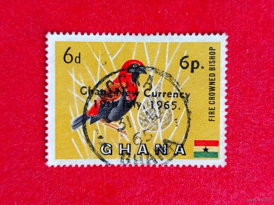 Гана. Фауна. ( 1 марка ) 1965 года. 4-4.