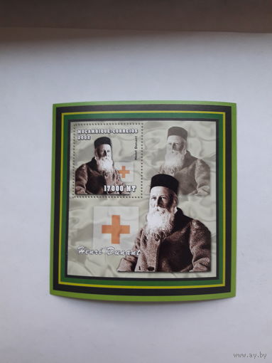 Марки Мозамбик (Лауреат Нобелевской премии Мира1901 А. Дунант)