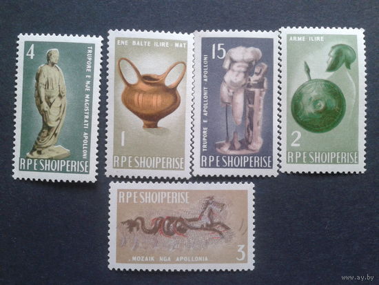 Албания 1965 археология полная серия