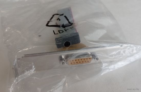 Разъем  MIDI DB-15F (мама) 15pin для ретро компьютера в упаковке