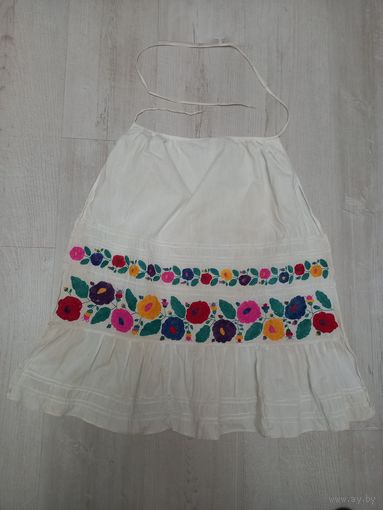 Фартук вышитый старинный