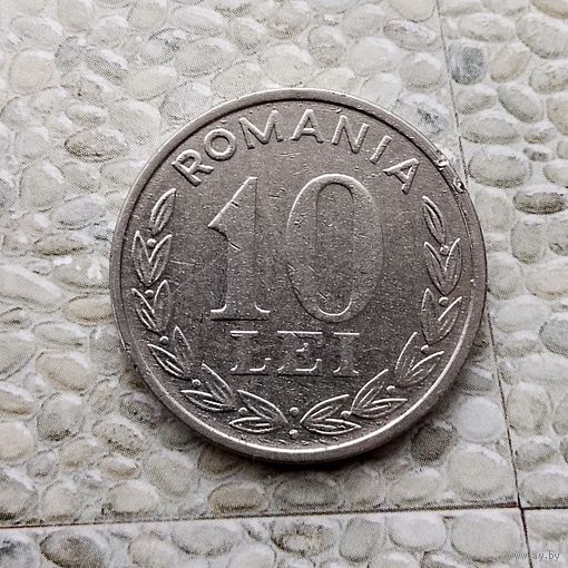 10 леев 1995 года Румыния. Республика Румыния. Единственная на аукционе!