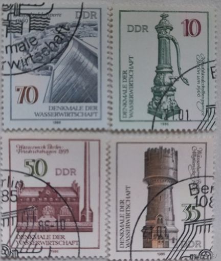 ГДР. 1986г. Архитектура.