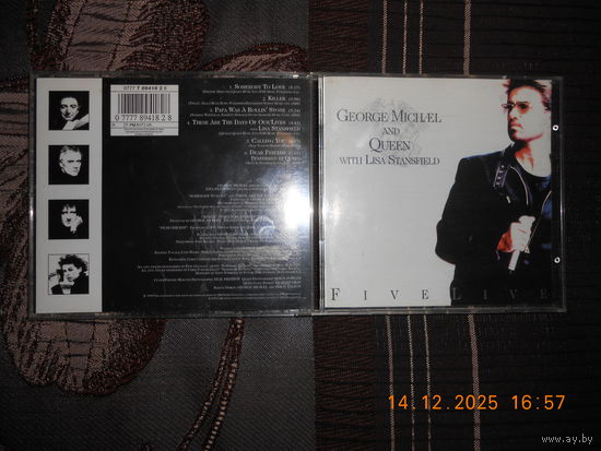 George Michael And Queen With Lisa Stansfield – Five Live /CD