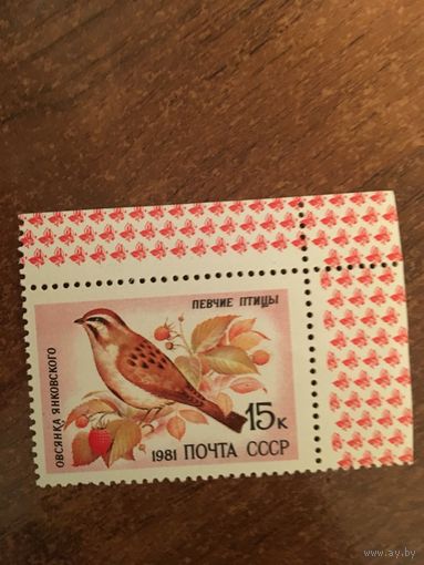 СССР 1982. Овсянка янковского