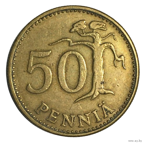 Финляндия 50 пенни, 1963