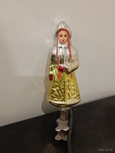 Ёлочная игрушка на прищепке