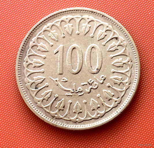 112-02 Тунис, 100 миллимов 1983 г.