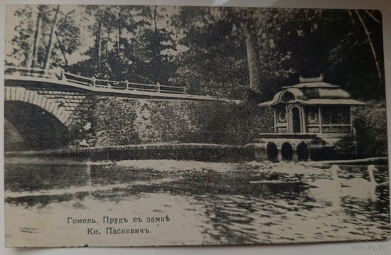 Гомель. Пруд в замке Паскевичей