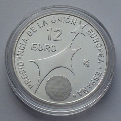 Испания 12 евро, 2002, Председательство Испании в Европейском Союзе
