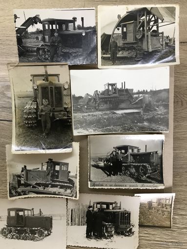 Фото. Трактор.1950-е годы.цена за все..