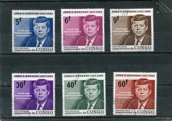 Конго. Годовщина гибели Джона Кеннеди, президента США