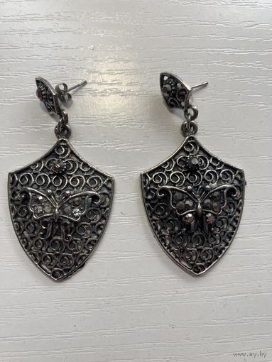 Серьги, бижутерия, металл