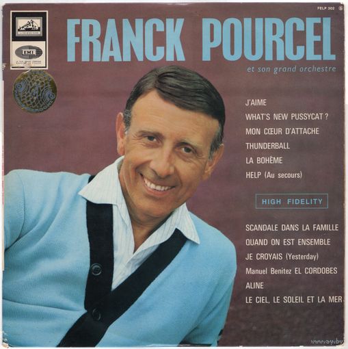 LP Franck Pourcel 'Amour, Danse et Violons, No 25'