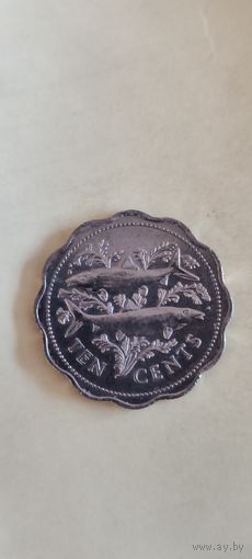 Багамы 10 цент 2000