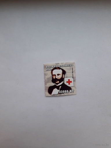 Марки Мозамбик (Лауреат Нобелевской премии Мира1901 А. Дунант)