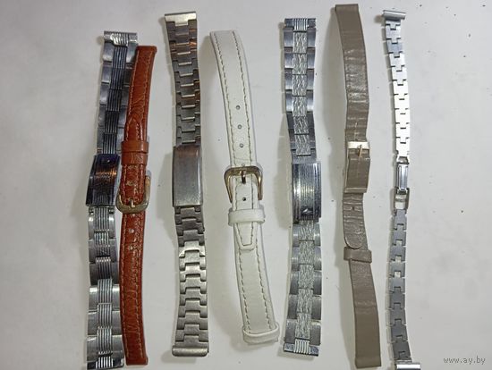 Ремешки и браслеты для часов . С рубля !