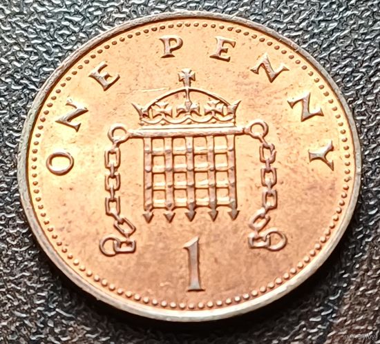 Великобритания 1 пенни, 1985    ( 1-7-6 )