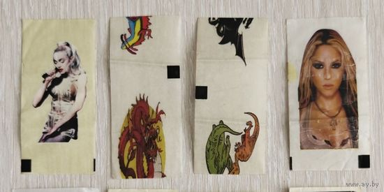 Наклейки от жвачки. Цена за 1шт.