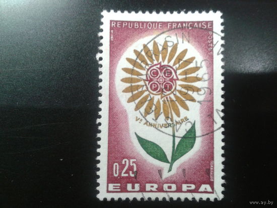 Франция 1964 Европа