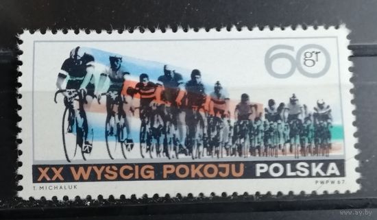 Польша 1967 Велоспорт спорт