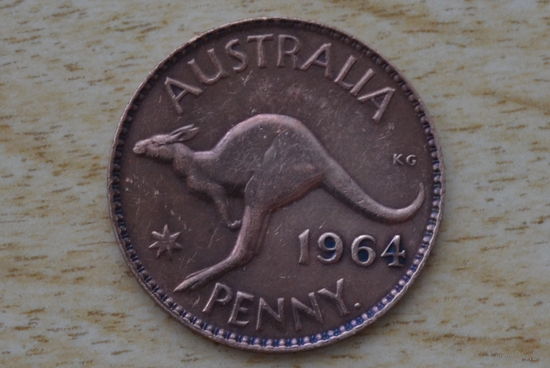 Австралия 1 пенни 1964