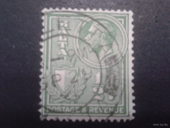 Мальта 1930 король Георг 5  1/2 пенса