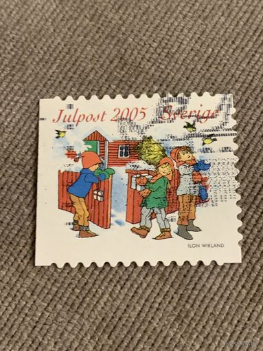 Швеция 2005. Детские зимние забавы