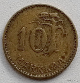 Финляндия 10 марка 1953