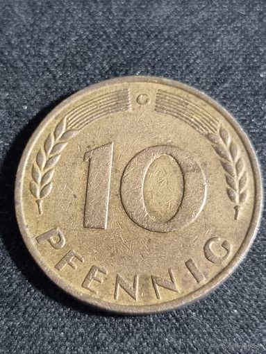 Германия 10 Пфеннигов 1969 G