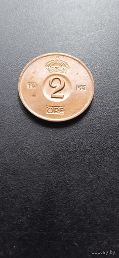 Швеция 2 эре1959 г.