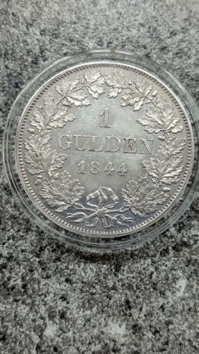 Гульден Бавария 1844 год