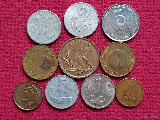 Лот монет Мира