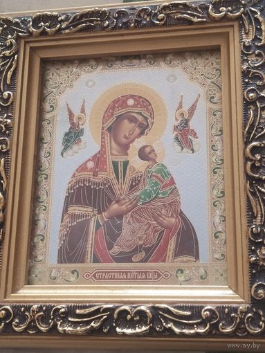 Икона страстная Богородица 16/14