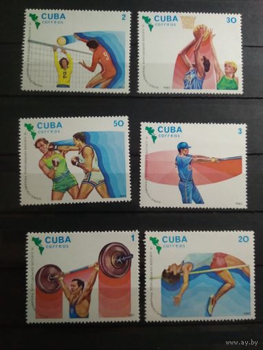 Куба 1983 г. Спорт.