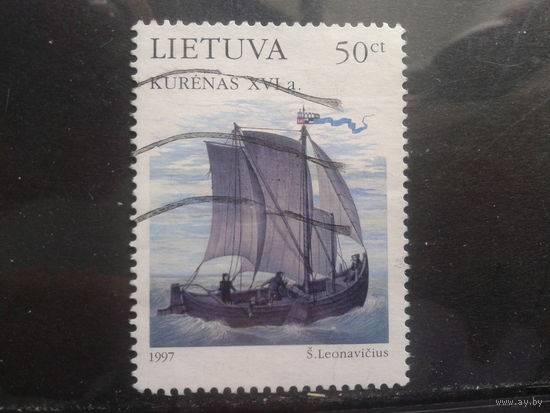Литва 1997 Парусник