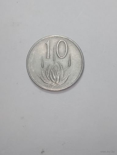 ЮАР 10 центов 1978 года . Suid - Africa