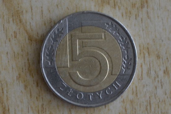 Польша 5 злотых 1994