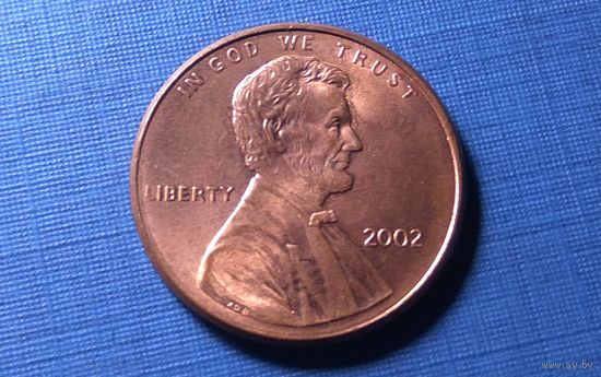 1 цент 2002. США.