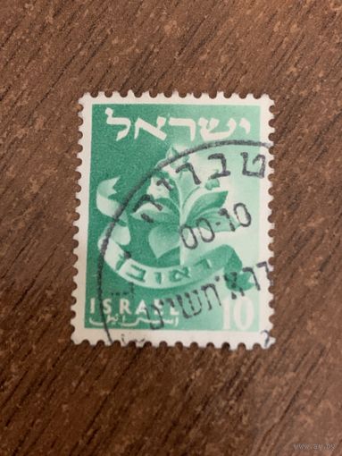 Израиль 1955. Twelve tribes of Israel. Стандарт. Марка из серии