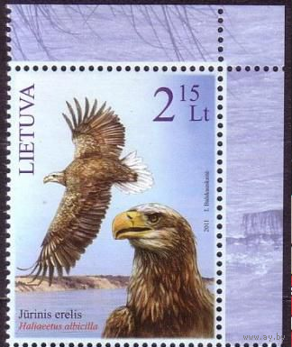 Литва 2011. Орлан, Фауна Птица **