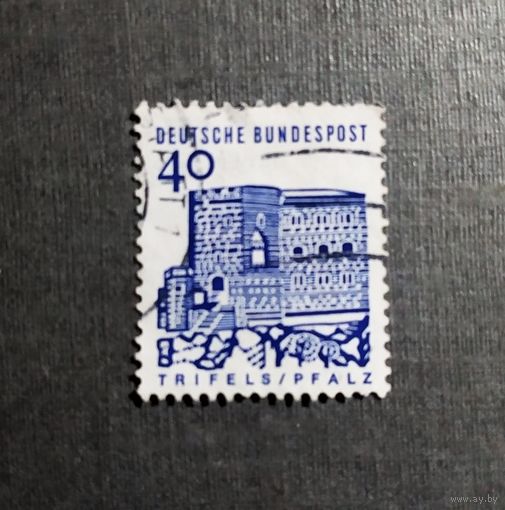 Марка Германия 1964 год Архитектура