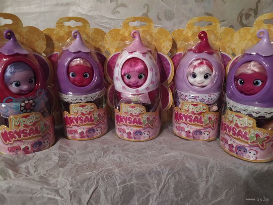 Набор мини кукол от Zapf Creation(куклы гусеницы 5 единиц+12 божьих коровок одним лотом-)для коллекционеров